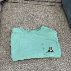 Vineyard Vines Kids' Aqua Pocket Tee